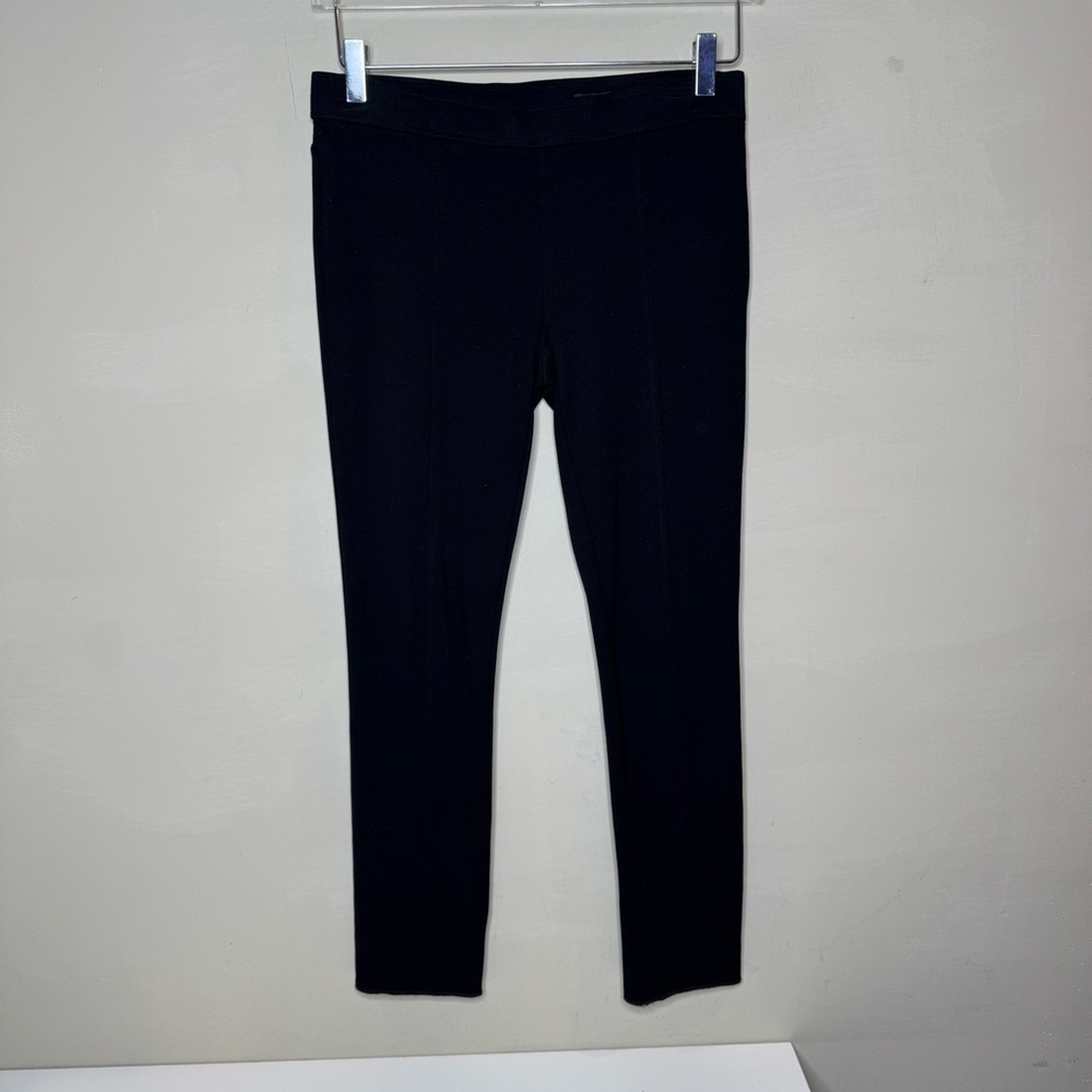 Club Monaco Black Leggings with zipper on side size 2
